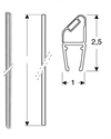 Ifö Magnetlist för Space 180 cm